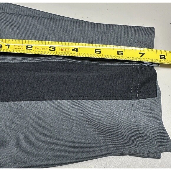 Under Armour Track Pants Mens XXL Gray Fitted Drawstring Pocket Zip Ankle Gym - Picture 11 of 11